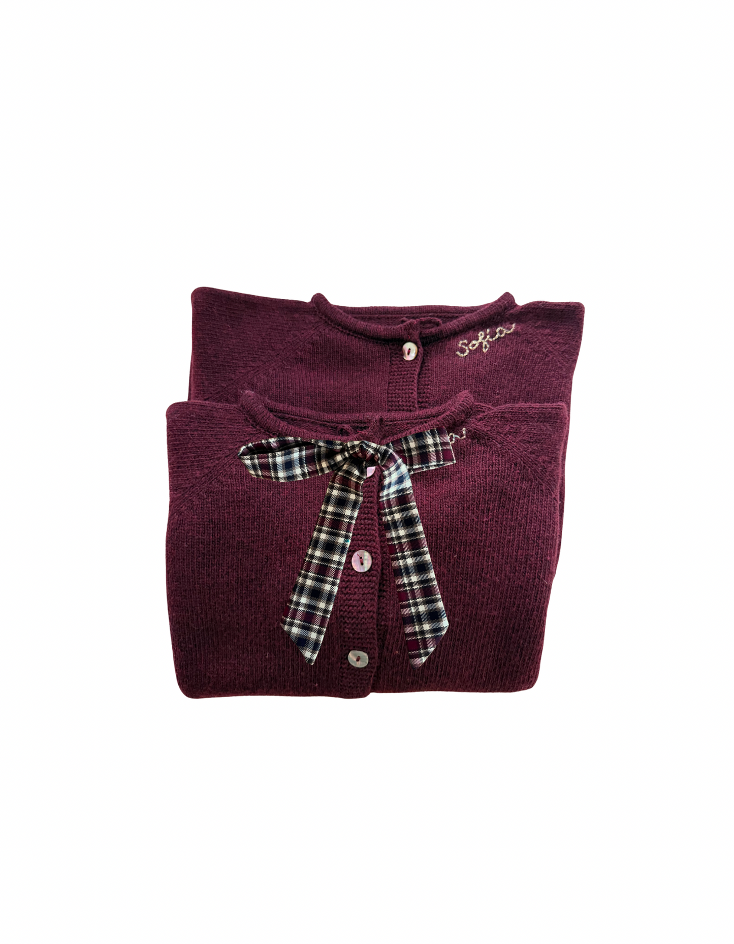 Lazada cuadros marrón y burdeos