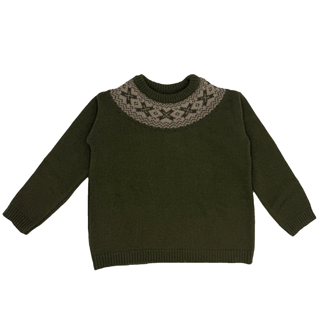 Jersey Greca verde oliva