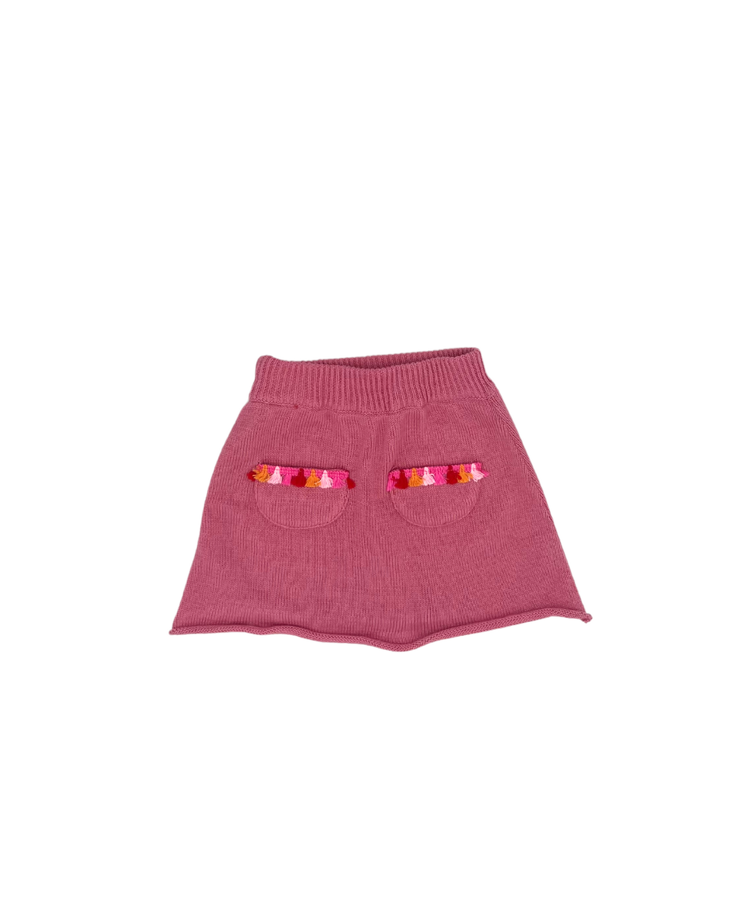 Faldita bolsillos rosa
