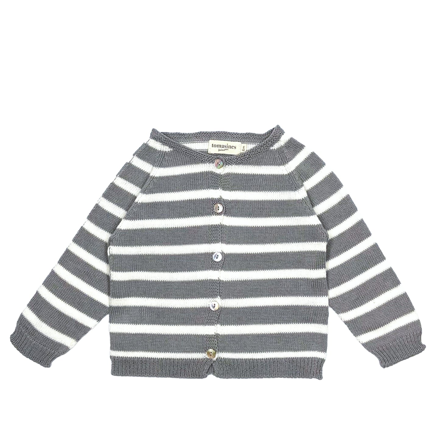 Cardigan Stripes soft gray