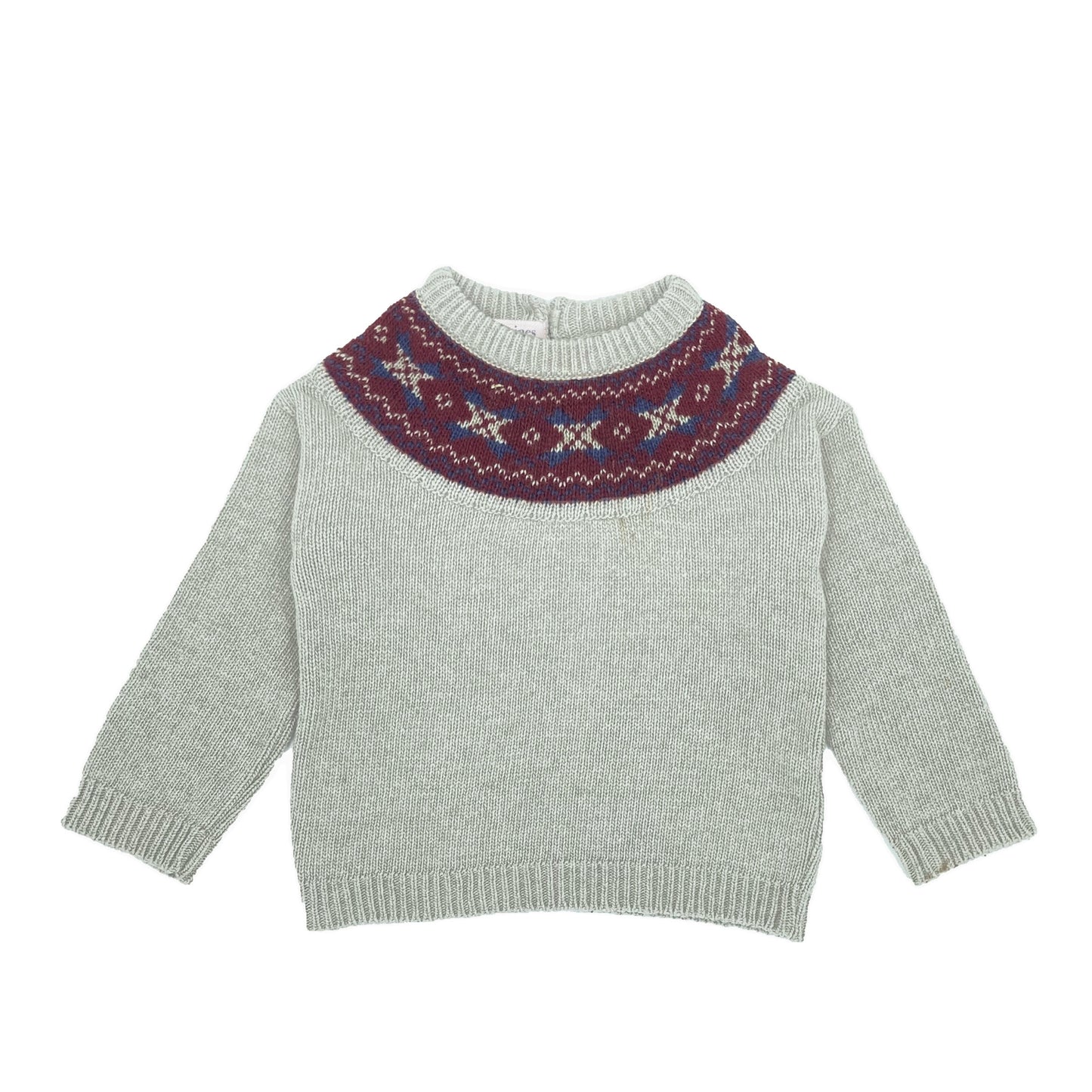 Jersey Greca gris beige