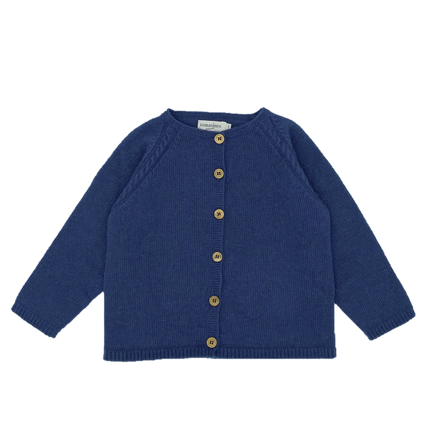 Cardigan Braid blueberry (azul)