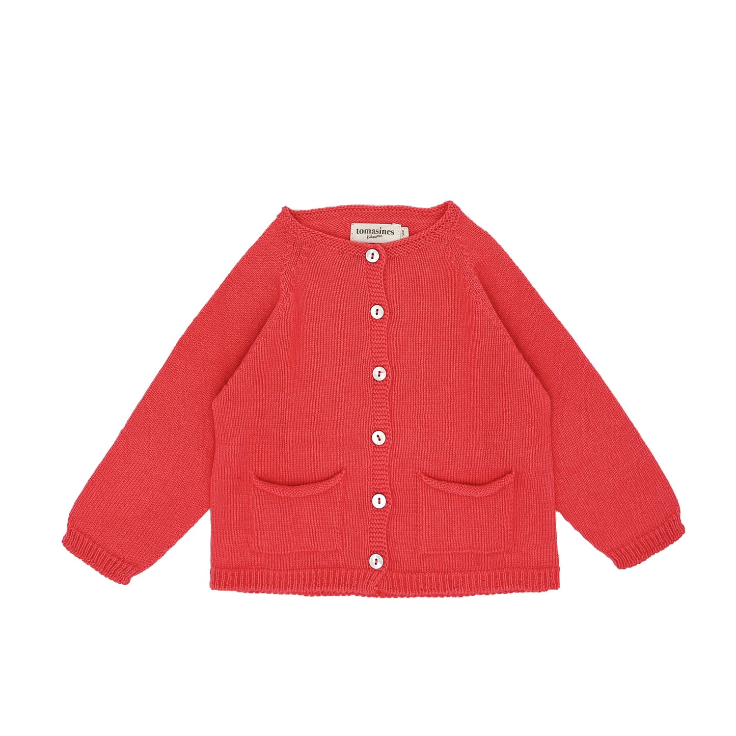 Cardigan Inés coral