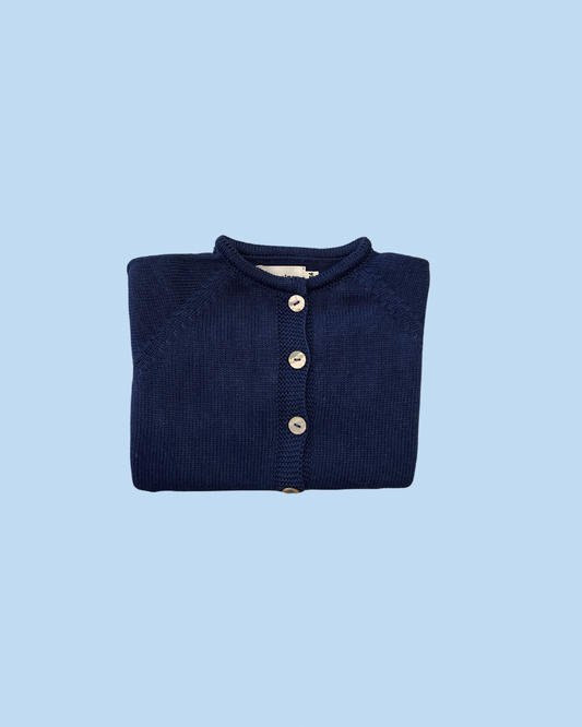 Cardigan simple Navy