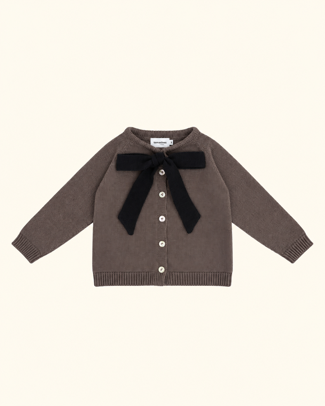 Cardigan Lazo marrón