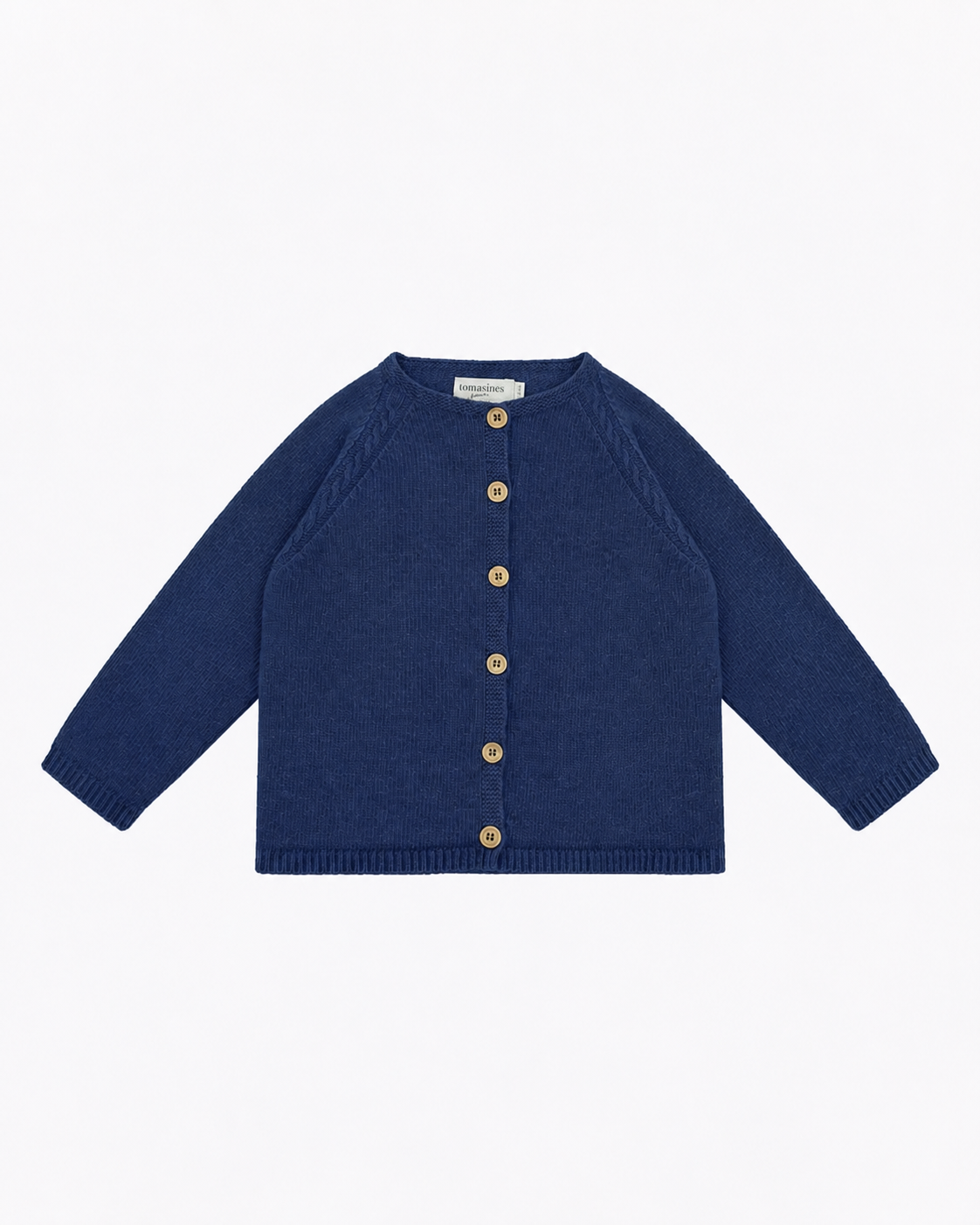 Cardigan Braid blueberry (azul)