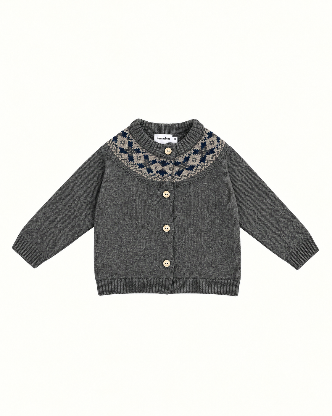 Cardigan Greca gris
