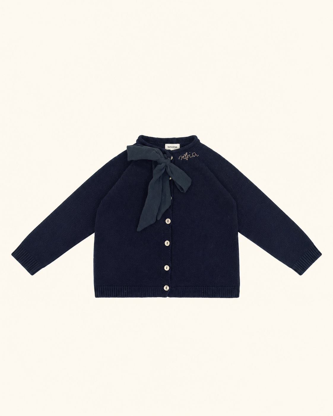 Cardigan Lazo azul noche