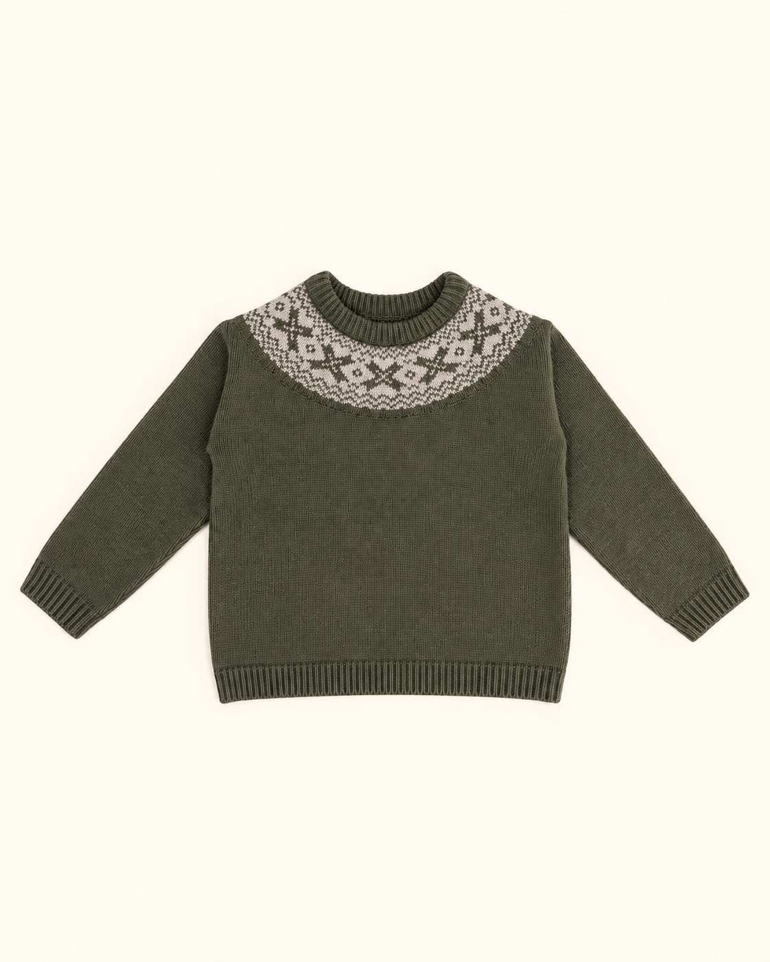 Jersey Greca verde oliva